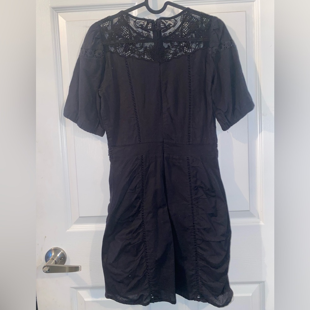 Zara Black Lace Dress